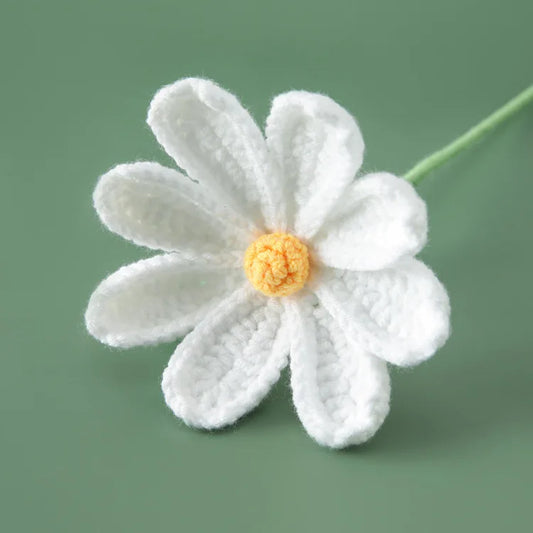 Marguerite en crochet – Pièce unique